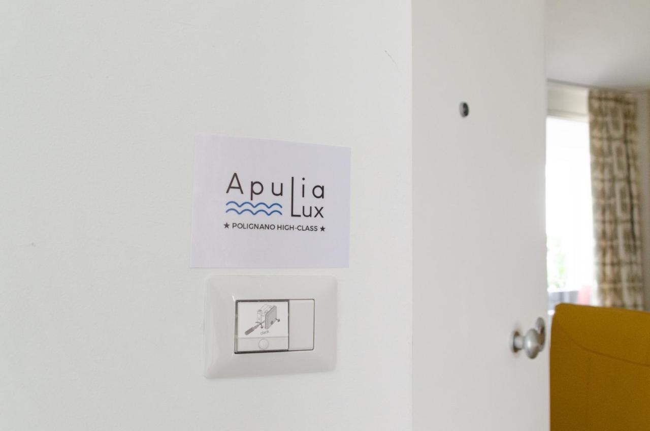 Апартаменты Apulialux Polignano High Class / Jacuzzi + Parking Полиньяно-а-Маре Экстерьер фото